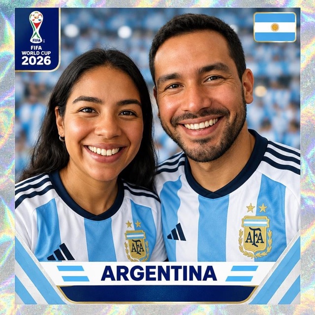Con el filtro Figurita