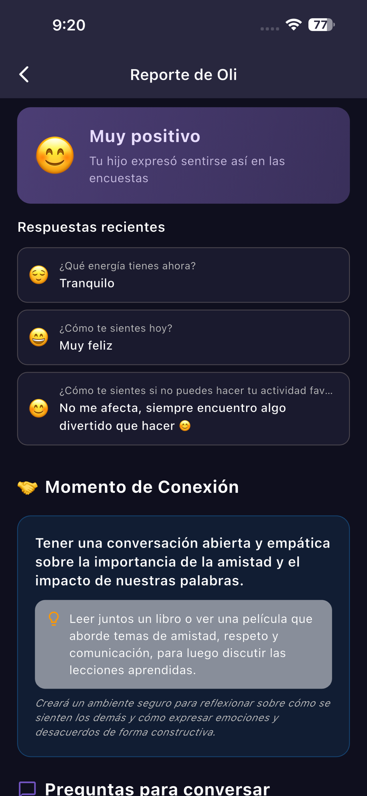 Tália app screenshot 3